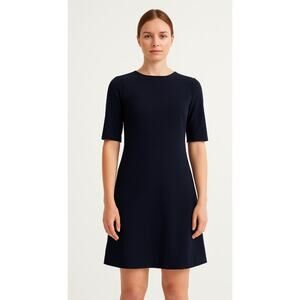 MM.LaFleur The Emily Tailored Workwear Dress Minimalist 3/4 Sleeve Office 4